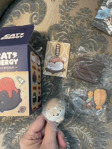 Cat Energy CAT SUSHI Blind Box - SHRIMP RAGDOLL - User-X Designer Toy Cover
