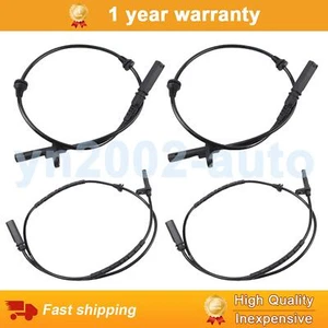 Set 4Pcs New Front Rear ABS Wheel Speed Sensor For BMW X5 X6 E70 E72 E71 F15 F16 - Picture 1 of 4