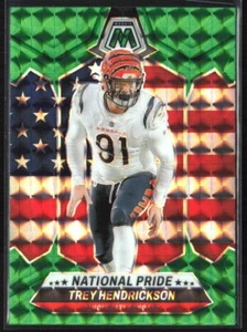 2024 Panini Mosaic #267 Trey Hendrickson National Pride Green Mosaic Prizm - Picture 1 of 2