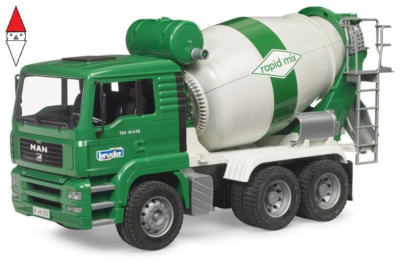 MODELLINO BRUDER MAN TGA CAMION BETONIERA - Immagine 1 di 1