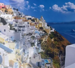 TREFL 1500 TEILE BLICK AUF DIE SANTORINI-INSEL PUZZLE versiegelt - Bild 1 von 3
