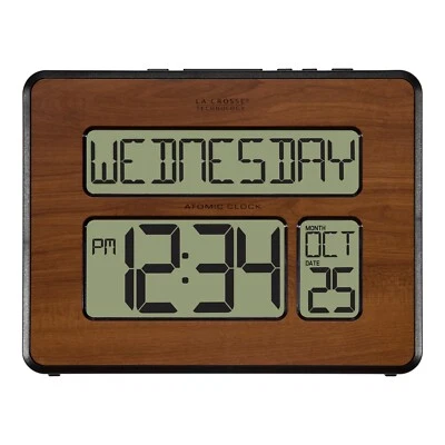 513-1419-WA La Crosse Technology 2" Numbers Atomic Digital Wall Clock - Open Box - Image 1 of 4
