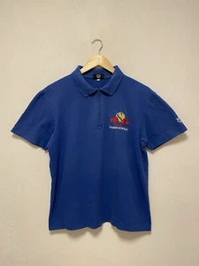 MCM Vintage Red Bull Sauber Petronas Size S Men’s Blue Polo Shirt Y2K - Picture 1 of 14