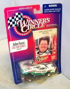 1:64 WC WINNERS CIRCLE 1998 CASTROL GTX FUNNYCAR NHRA JOHN FORCE LIFETIME BONUS - Picture 1 of 2