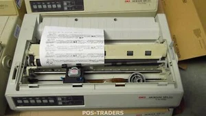 OKI MICROLINE 321 ELITE Parallel 9Pin Matrix Printer MISSING TOP COVER WINDOW - Picture 1 of 3