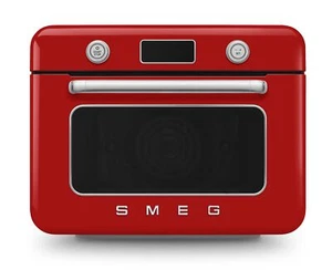 SMEG Kombi-Tisch-Dampfbackofen Backofen Rot COF01RDEU - Bild 1 von 13