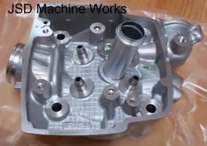 06-14 Honda TRX450R / ER OEM Honda Cylinder Head Assembly 12200-HP1-600 - Foto 1 di 1