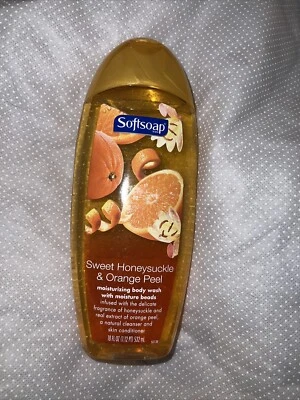 Softsoap Sweet Honeysuckle & Orange Peel Moisturizing Body Wash 18 fl oz. - Image 1 of 3