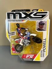 MXS Greg Powell Motocross Figure Supercross Sound FX SFX Series 1 , New & Sealed