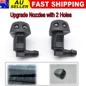 2Pcs Front Windshield Washer Nozzle Jet For Mazda 3(02-08) 5(06-10) 6(03-09) - Picture 1 of 12