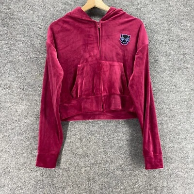 New Wakanda Forever Full Zip Hoodie Women S Small Pink Velvet Hooded Casual - Image 1 of 4