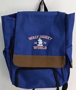 Walt Disney World Rucksack Mickey Mouse Silhoutte 1971 Tasche Reise blau - Bild 1 von 12
