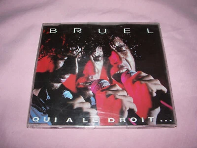 /// CD MAXI PATRICK BRUEL QUI A LE DROIT 3 TITRES 1991 - Photo 1/3