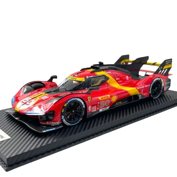 1 18 BBR Ferrari 499P #50 3Rd Place Wec 1000 Miles Of Sebring 2023 BBRCS18003