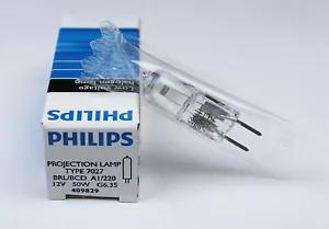 Philips 7027 G6.35 BRL/BCD 12V50W 12V 50W Instrumentenlicht Lampe - Bild 1 von 3