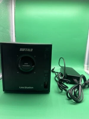 BUFFALO TERASTATION LS-Q4.0TL/R5 Hitachi 4x-1TB SATA NETWORK STORAGE TESTED - Image 1 of 4
