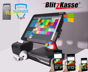 RESTAURANT GASTROKASSE TOUCHSCREEN KASSENSYSTEM KELLNERKASSE + TSE + NEUWERTIG - Bild 1 von 4