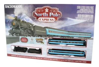 Bachmann HO North Pole Express Train Set 00751 NIB Bachman H-O NEW - Image 1 of 2