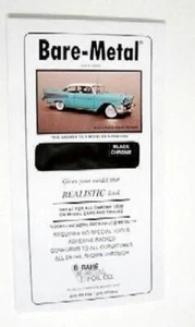 Bare-Metal 6 x 11 Thin Sheet Black Foil BMF 3 - Picture 1 of 2