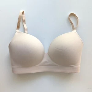 Soma Enbliss BH ohne Bügel Größe 34D geformte Schale volle Abdeckung beige weich bequem - Bild 1 von 6