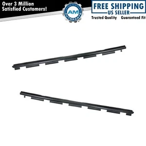 Outer Front Window Sweep Weatherstrip Seal Pair Set for Chevy GMC Pickup Truck - Picture 1 of 4