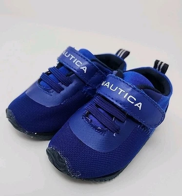 Nautica Infant Sz. 4 Blue Tennis Shoe Sneakers - Image 1 of 4