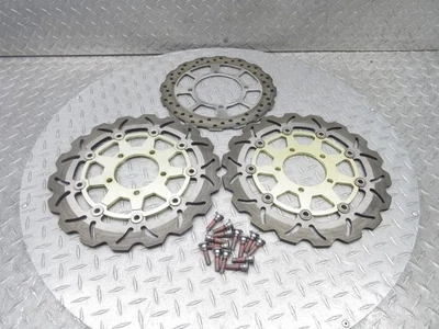 2012 10-14 Kawasaki Concours ZG 1400 ZG1400 Front Rear Brake Rotor Disc Lot - Image 1 of 4