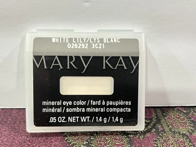 Mary Kay Mineral Eye Color ~ WHITE LILY ~ # 026292 - Discontinued RARE NEW - Image 1 of 2