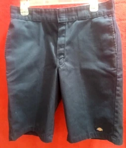 Men's Dickies Shorts Size 34 Blue 13" - Picture 1 of 2