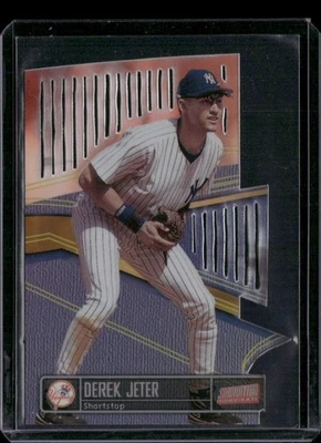 1999 Stadium Club #T4A Derek Jeter Triumvirate Luminescent - Image 1 of 2