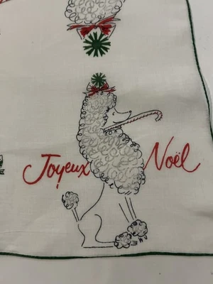 Joyeux Noel Hankie By Welcher - Image 1 of 4