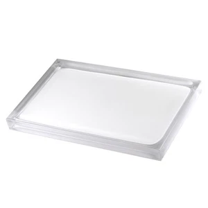 - Vanity Tray, Durable Countertop Accessories, Sleek Resin Organizer, Modern ... - Picture 1 of 6