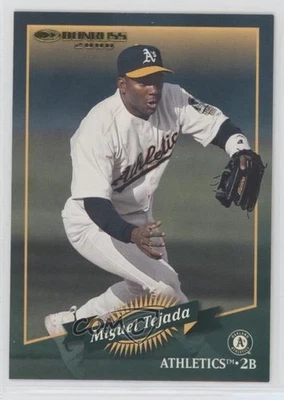 2001 Donruss 2000 Retroactive Miguel Tejada #38 - Image 1 of 2