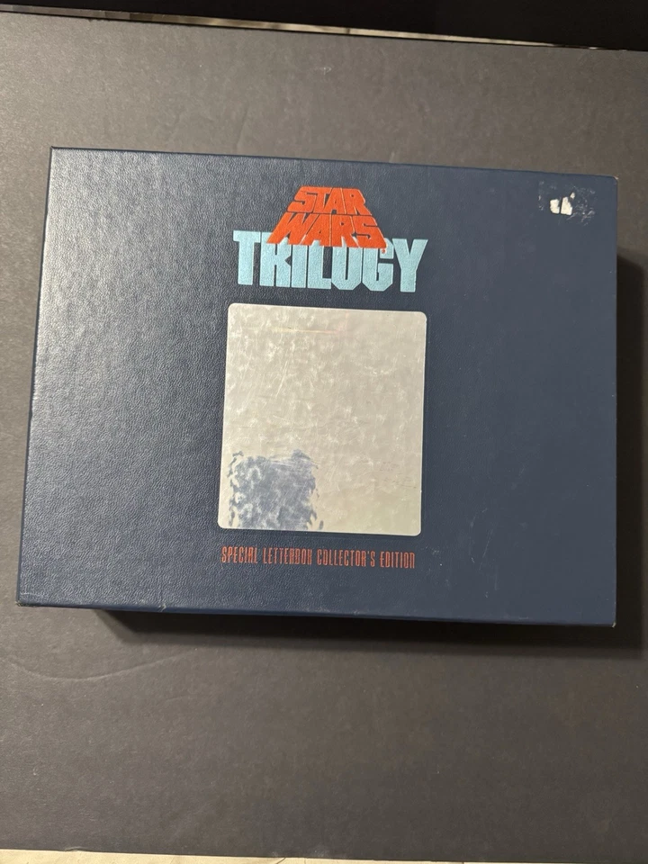 VTG Star Wars Trilogy Special Letterbox VHS Collectors Edition 1992 Complete CIB - Image 1 of 4