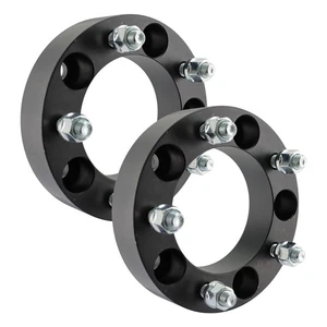 1.5" 5X5.5 (5x139.7) Wheel Spacers Adapter Jeep Ford Dodge 5X5.5 2"Inch 1/2"X20 - Picture 1 of 4
