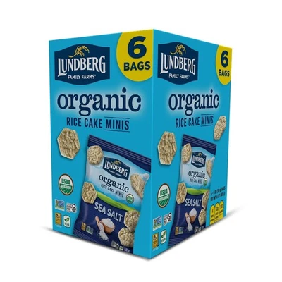 Lundberg Organic Rice Cake Minis, 1 oz (Pack of 6) - Image 1 of 4