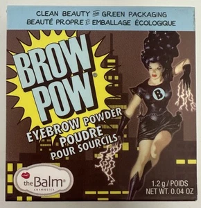 The Balm Brow Pow Augenbrauenpuder in BLOND, HELLBRAUN ODER DUNKELBRAUN 0,04oz - Bild 1 von 1