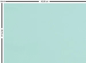 Rindnappa Türkis Pastell Lederstück A3 (42cm x 30cm) Bastelleder Lederreste - Bild 1 von 3
