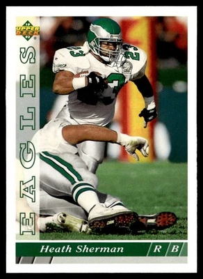 1993 Upper Deck Heath Sherman Philadelphia Eagles #380 - Image 1 of 2
