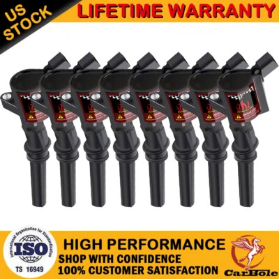 8 bobinas de encendido para Ford Crown Victoria Mercury Grand Marquis Lincoln Town 4,6 L Foto 1 de 4