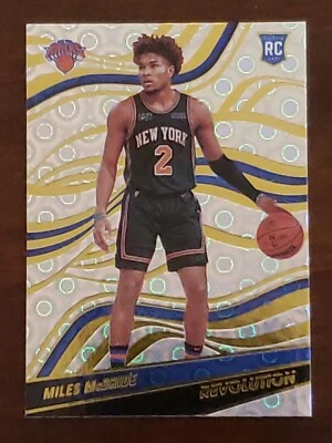 Miles McBride 2021-22 Panini Revolution Groove Parallel Rookie #116 Knicks RC - Image 1 of 2