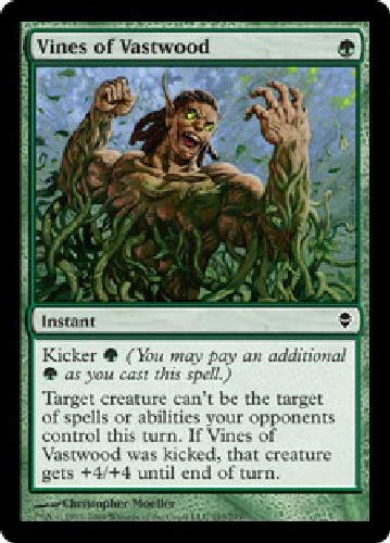 VINES OF VASTWOOD X4 4 4X Zendikar MTG Magic the Gathering Cards DJMagic - Image 1 of 1