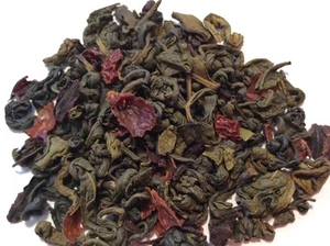 Pomegranate Hibiscus Green Loose Leaf Tea 1lb - Picture 1 of 1