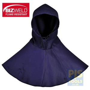 Bizweld Portwest BZ12 caped flame retardant welders hood welding hat - Picture 1 of 3