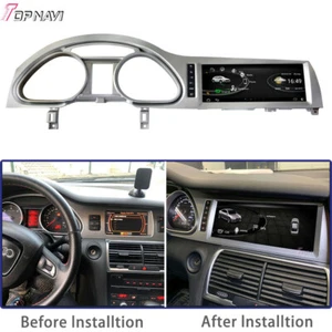 Car Stereo Auto Radio Player GPS Android 13 Touch Screen For Audi Q7 2010-2015 - Foto 1 di 12
