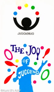 "The Joy Of Juggling" Professor Confidence Jugglebug Juggling Instruction Book - Picture 1 of 2