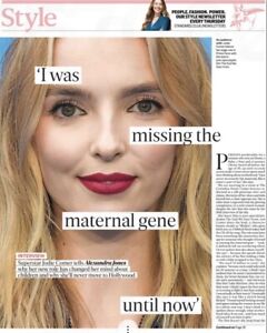 Jodie Comer Interview Prima Facie New Film Article UK Newspaper Clipping Jan