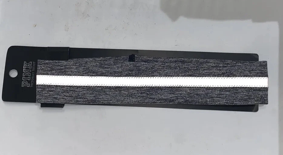 Diadema elástica Victoria's Secret PInk Sport Activewear 1 1/4 talla única gris nueva con etiquetas Foto 1 de 1