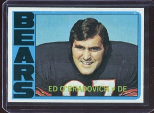 1972 Topps Football # 197 Ed O'Bradovich (NM-MT) Near Mint to Mint - Picture 1 of 2