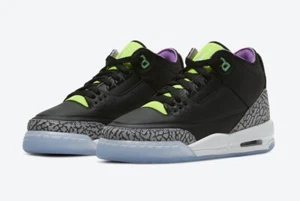 Nike Air Jordan 3 Retro SE Electric Green (GS) Youth Shoes DA2304-003 5Y + 5.5Y - Picture 1 of 8